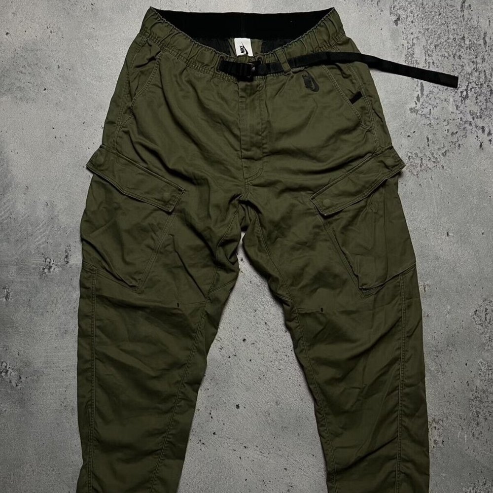 Nikelab Collection Mens Medium Olive Cargo Pants